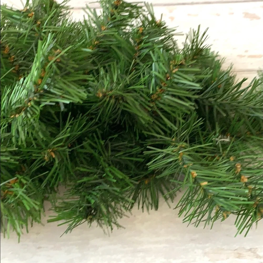 Christmas Holiday Centerpiece DIY Pine Branch Blank Green Faux Plants Artificial
